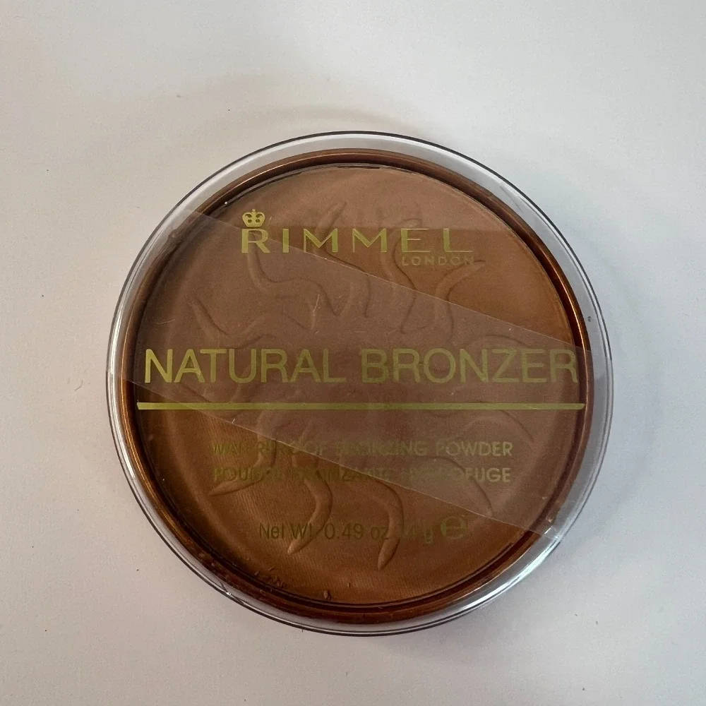 Rimmel London Natural Bronzer H2O Proof Bronzing Powder 0.49 oz 021 Sunlight New